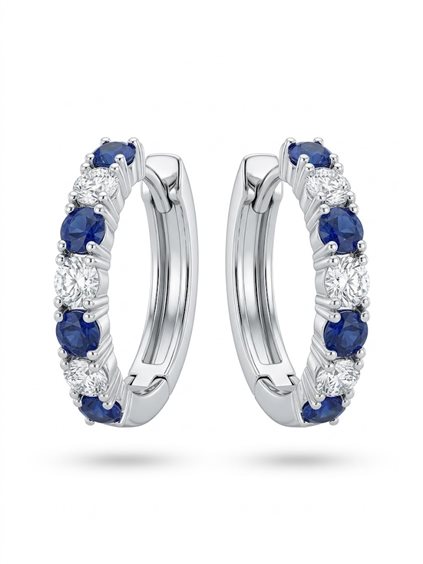 Orecchini Giorgio Visconti Donna in Oro Zaffiro 0.31 Ct BB32225Z - BB32225Z